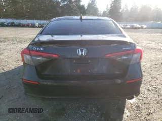 2023 Honda Civic Sedan Sport with VIN 2HGFE2F57PH556372, listed as a Copart auction lot 47306105 with 0 mi miles and Salvage Title. Bid and sale history available at carsss.com. Image 6.