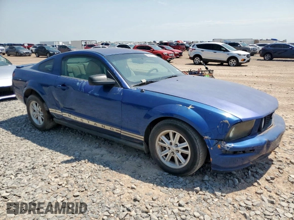 2008 Ford Mustang Deluxe with VIN 1ZVHT80N785128137, listed as a Copart auction lot 60231225 with 174,214 mi miles and Salvage title. Bid and sale history available at DreamBid. Image 4.