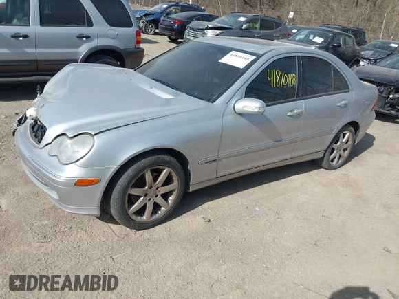 2003 Mercedes-Benz C 230 Kompressor with VIN WDBRF40J33F431857, listed as a IAAI auction lot 41810168 with 120,096 mi miles and . Bid and sale history available at DreamBid. Image 2.