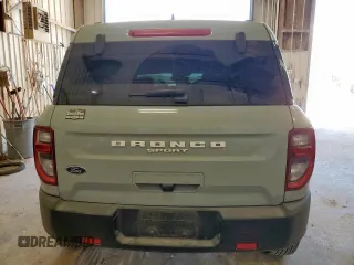 2024 Ford Bronco Sport Big Bend с VIN 3FMCR9B63RRF27161, выставлен на аукционе Copart как лот 59238505 с пробегом 22 150 миль миль и Списание • Salvage title. История ставок и продаж доступна на DreamBid. Изображение 6.
