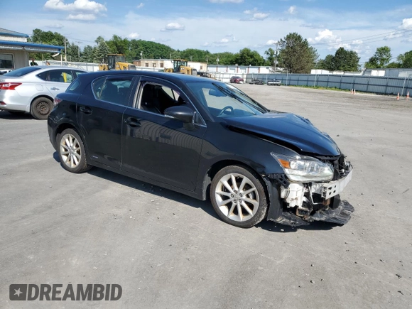 2012 Lexus CT 200h with VIN JTHKD5BH9C2067295, listed as a Copart auction lot 63243835 with 190,622 mi miles and Salvage title. Bid and sale history available at DreamBid. Image 4.