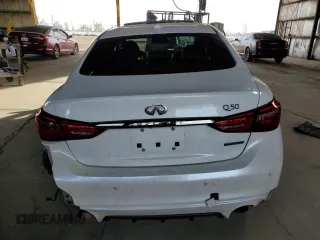 2021 Infiniti Q50 Signature Edition with VIN JN1EV7CP5MM705970, listed as a Copart auction lot 87705365 with Not provided miles and Salvage title. Bid and sale history available at DreamBid. Image 6.