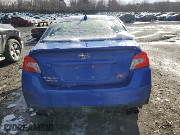 2016 Subaru WRX STI with VIN JF1VA2V60G9800367, listed as a Copart auction lot 43775985 with 194,685 mi miles and Salvage title. Bid and sale history available at DreamBid. Image 6.