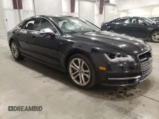 2013 Audi S7 Prestige with VIN WAUW2AFC8DN085915, listed as a Copart auction lot 57246844 with 99,096 mi miles and Non Repairable. Bid and sale history available at carsss.com. Image 4.