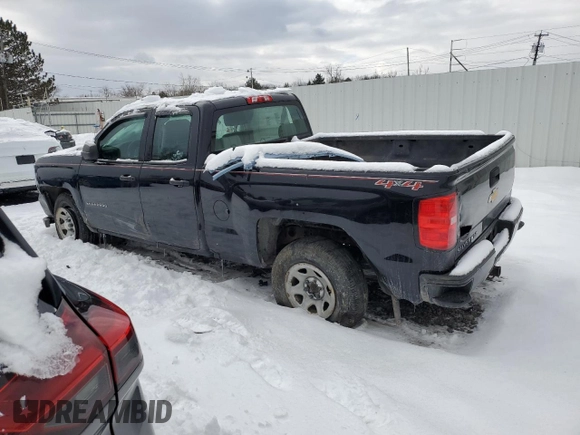 2017 Chevrolet Silverado 1500 Work Truck with VIN 1GCVKNEH1HZ285195, listed as a Copart auction lot 43771695 with 129,135 mi miles and Salvage Title. Bid and sale history available at carsss.com. Image 2.