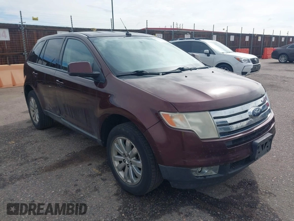 2010 Ford Edge SEL with VIN 2FMDK3JC2ABA06433, listed as a IAAI auction lot 42142094 with 193,665 mi miles. Bid and sale history available at carsss.com. Image 1.