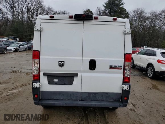 2018 Ram ProMaster Cargo with VIN 3C6TRVAG4JE108567, listed as a Copart auction lot 46140604 with 186,656 mi miles and Clean Title. Bid and sale history available at DreamBid. Image 6.