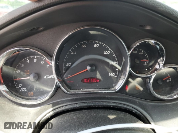 2008 Pontiac G6 with VIN 1G2ZG57NX84177665, listed as a Copart auction lot 59562425 with 102,130 mi miles and Salvage title. Bid and sale history available at DreamBid. Image 9.