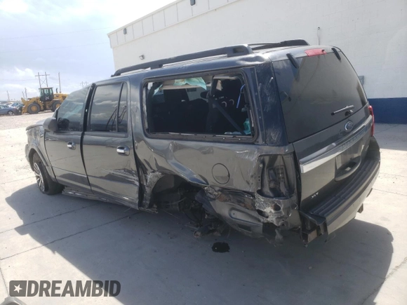 2017 Ford Expedition EL XLT with VIN 1FMJK1JT4HEA70933, listed as a Copart auction lot 67959084 with 144,220 mi miles and Salvage Title. Bid and sale history available at carsss.com. Image 2.