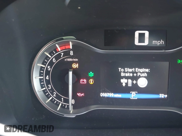 2016 Honda Pilot EX with VIN 5FNYF5H33GB033082, listed as a IAAI auction lot 41699662 with 98,799 mi miles. Bid and sale history available at carsss.com. Image 7.