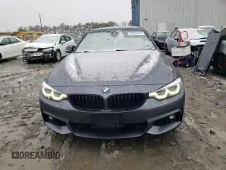 2018 BMW 4 Series 430i xDrive with VIN WBA4Z3C5XJEC55856, listed as a Copart auction lot 43193125 with 57,770 mi miles and Salvage Title. Bid and sale history available at DreamBid. Image 5.