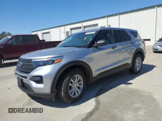 2021 Ford Explorer with VIN 1FMSK8BH0MGA66061, listed as a Copart auction lot 50143455 with 54,016 mi miles and Salvage title. Bid and sale history available at DreamBid. Image 1.