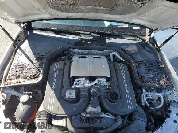 2016 Mercedes-Benz C 63 S AMG with VIN 55SWF8HB9GU130172, listed as a Copart auction lot 46509785 with Not provided miles and Salvage title. Bid and sale history available at DreamBid. Image 11.