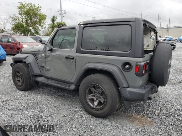 2021 Jeep Wrangler Sport with VIN 1C4GJXAN2MW699133, listed as a Copart auction lot 51994985 with 47,923 mi miles and Non Repairable. Bid and sale history available at DreamBid. Image 2.