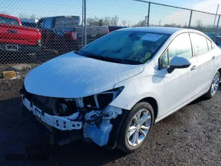 2019 Chevrolet Cruze LS with VIN 1G1BC5SM9K7134778, listed as a IAAI auction lot 41797545 with 74,627 mi miles. Bid and sale history available at carsss.com. Image 2.