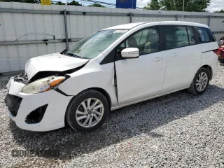 2013 Mazda 5 Sport with VIN JM1CW2BL0D0160710, listed as a Copart auction lot 61712265 with 139,396 mi miles and Salvage title. Bid and sale history available at DreamBid. Image 1.