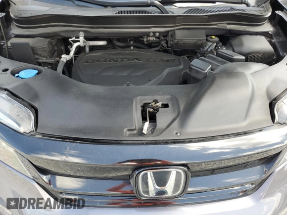 2021 Honda Pilot Special Edition with VIN 5FNYF5H21MB037702, listed as a Copart auction lot 54439445 with 55,410 mi miles and Salvage Title. Bid and sale history available at DreamBid. Image 12.