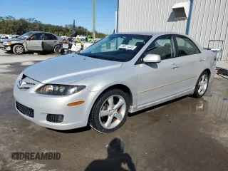 2007 Mazda 6 i Touring with VIN 1YVHP80C375M24948, listed as a Copart auction lot 89311445 with 91,227 mi miles and Salvage Title. Bid and sale history available at DreamBid. Image 1.