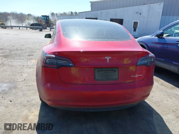 2022 Tesla Model 3 Long Range with VIN 5YJ3E1EB1NF272452, listed as a IAAI auction lot 41897358 with 78,458 mi miles and . Bid and sale history available at DreamBid. Image 16.