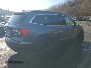 2022 Honda Pilot Special Edition with VIN 5FNYF5H27NB001160, listed as a Copart auction lot 85483334 with 23,486 mi miles and Salvage Title. Bid and sale history available at DreamBid. Image 3.