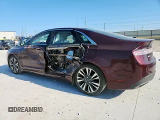 2017 Lincoln MKZ Select with VIN 3LN6L5C97HR657121, listed as a Copart auction lot 61085835 with 62,375 mi miles and Salvage title. Bid and sale history available at DreamBid. Image 2.