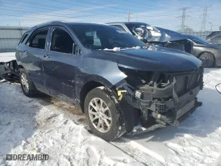 2018 Chevrolet Equinox LT with VIN 3GNAXSEV0JS545035, listed as a Copart auction lot 45667335 with 102,434 mi miles and Salvage Title. Bid and sale history available at carsss.com. Image 4.