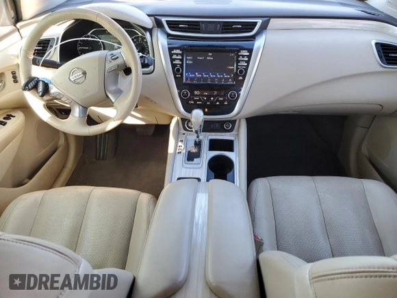 2018 Nissan Murano S with VIN 5N1AZ2MH7JN171396, listed as a Copart auction lot 42185265 with 39,602 mi miles and Salvage Title. Bid and sale history available at DreamBid. Image 8.