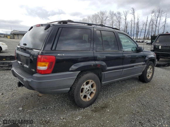2001 Jeep Grand Cherokee Laredo with VIN 1J4GW48N31C578186, listed as a Copart auction lot 48972855 with 161,623 mi miles and Clean Title. Bid and sale history available at carsss.com. Image 3.