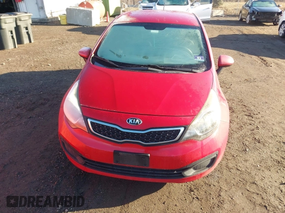 2015 Kia Rio EX with VIN KNADN4A36F6427415, listed as a IAAI auction lot 41671078 with 137,013 mi miles. Bid and sale history available at carsss.com. Image 6.