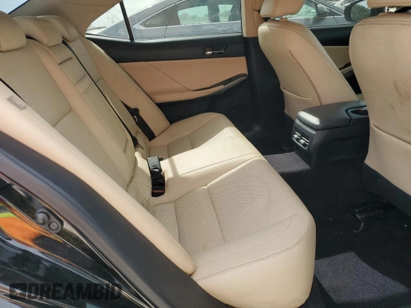 2014 Lexus IS 250 z VIN JTHBF1D24E5036999, wystawiony jako Copart lot #53072585 z przebiegiem 85 144 mil mil oraz Szkoda całkowita • Salvage title. Historia ofert i sprzedaży dostępna na DreamBid. Obrazek 10.