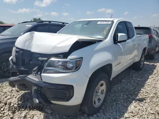 2021 Chevrolet Colorado 2WD Work Truck with VIN 1GCHSBEA4M1120510, listed as a Copart auction lot 49787535 with 120,432 mi miles and Salvage title. Bid and sale history available at DreamBid. Image 1.