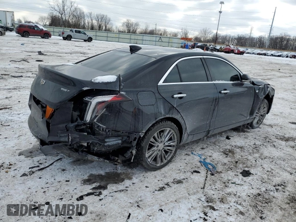 2020 Cadillac CT4 Premium Luxury with VIN 1G6DF5RK8L0156215, listed as a Copart auction lot 41991235 with 36,368 mi miles and Non Repairable. Bid and sale history available at carsss.com. Image 3.