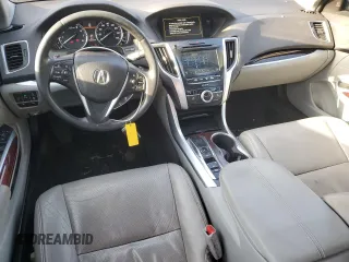2015 Acura TLX V6 Advance with VIN 19UUB2F76FA012167, listed as a Copart auction lot 86763964 with 176,321 mi miles and Salvage Title. Bid and sale history available at carsss.com. Image 8.