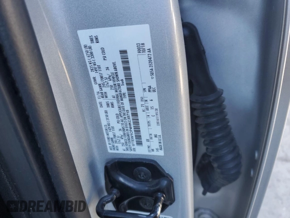 2017 Ford F-150 XL with VIN 1FTEW1CP4HKC35715, listed as a Copart auction lot 41660765 with 0 mi miles and Salvage Title. Bid and sale history available at carsss.com. Image 12.