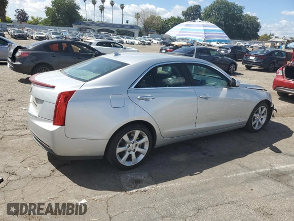 2013 Cadillac ATS with VIN 1G6AA5RA0D0174072, listed as a Copart auction lot 51001525 with 134,967 mi miles and Salvage title. Bid and sale history available at DreamBid. Image 3.