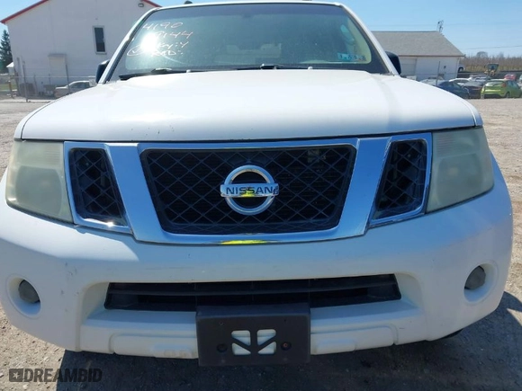 2008 Nissan Pathfinder SE with VIN 5N1AR18B68C611923, listed as a IAAI auction lot 41909144 with NaN miles. Bid and sale history available at carsss.com. Image 6.