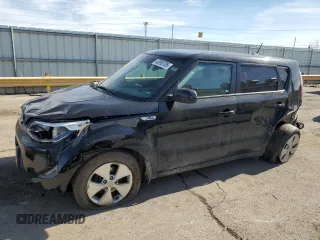 2015 Kia Soul with VIN KNDJN2A29F7231769, listed as a Copart auction lot 46995705 with 158,830 mi miles and Salvage Title. Bid and sale history available at carsss.com. Image 1.