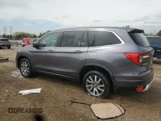 2020 Honda Pilot EX-L with VIN 5FNYF5H57LB006558, listed as a Copart auction lot 55172095 with 58,863 mi miles and Salvage title. Bid and sale history available at DreamBid. Image 2.