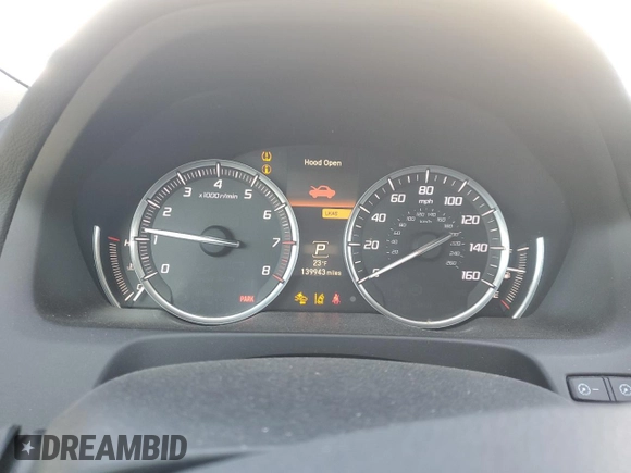 2015 Acura TLX V6 Tech with VIN 19UUB3F57FA001506, listed as a Copart auction lot 41896415 with 139,943 mi miles and Salvage Title. Bid and sale history available at carsss.com. Image 9.