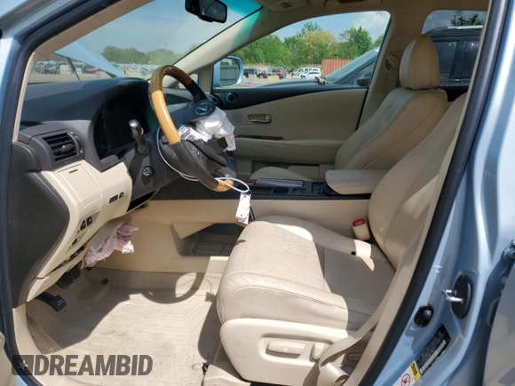 2012 Lexus RX 350 with VIN 2T2BK1BA8CC151897, listed as a Copart auction lot 56841405 with 126,836 mi miles and Salvage title. Bid and sale history available at DreamBid. Image 7.