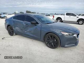 2021 Mazda 6 Carbon Edition with VIN JM1GL1WY6M1618139, listed as a Copart auction lot 88761045 with 82,377 mi miles and Non Repairable. Bid and sale history available at DreamBid. Image 4.