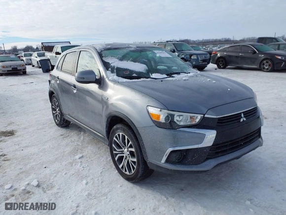 2017 Mitsubishi Outlander Sport ES 2.0 with VIN JA4AP3AU9HZ047788, listed as a IAAI auction lot 41304263 with 65,410 mi miles. Bid and sale history available at carsss.com. Image 1.