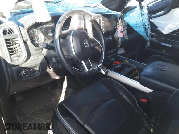 2019 Ram 3500 Laramie with VIN 3C63R3ML9KG542969, listed as a Copart auction lot 75699684 with 63,045 mi miles and Salvage Title. Bid and sale history available at carsss.com. Image 8.
