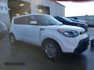 2015 Kia Soul with VIN KNDJN2A26F7172308, listed as a Copart auction lot 46660195 with 85,640 mi miles and Salvage Title. Bid and sale history available at carsss.com. Image 4.