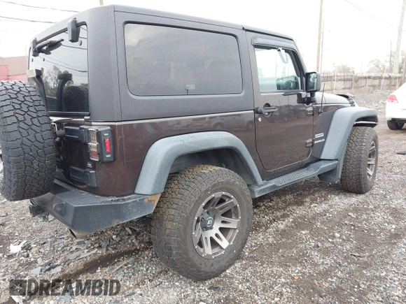 2013 Jeep Wrangler Sport with VIN 1C4AJWAG5DL679350, listed as a IAAI auction lot 40893582 with 61,191 mi miles and . Bid and sale history available at carsss.com. Image 4.