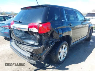 2017 GMC Terrain SLE with VIN 2GKFLSEK1H6265914, listed as a IAAI auction lot 42097155 with 121,905 mi miles. Bid and sale history available at carsss.com. Image 6.