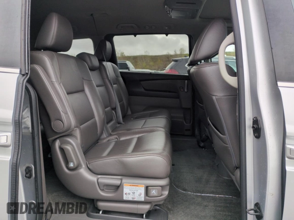 2012 Honda Odyssey EX-L with VIN 5FNRL5H68CB141022, listed as a Copart auction lot 54605485 with 185,388 mi miles and Salvage Title. Bid and sale history available at carsss.com. Image 11.