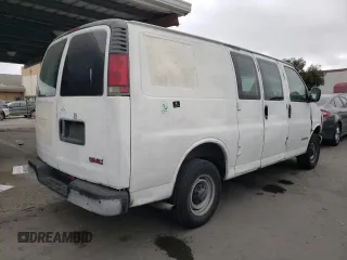 2002 GMC Savana z VIN 1GTGG25R521903285, wystawiony jako Copart lot #66774134 z przebiegiem 145 202 mil mil oraz Szkody całkowita. Historia ofert i sprzedaży dostępna na DreamBid. Obrazek 3.