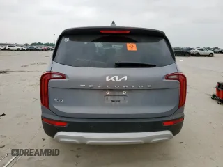 2022 Kia Telluride LX with VIN 5XYP2DHC5NG284645, listed as a Copart auction lot 57147955 with 47,664 mi miles and Salvage title. Bid and sale history available at DreamBid. Image 6.