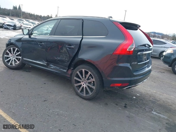 2015 Volvo XC60 T5 with VIN YV4612RK4F2633344, listed as a IAAI auction lot 41504235 with NaN miles. Bid and sale history available at carsss.com. Image 3.